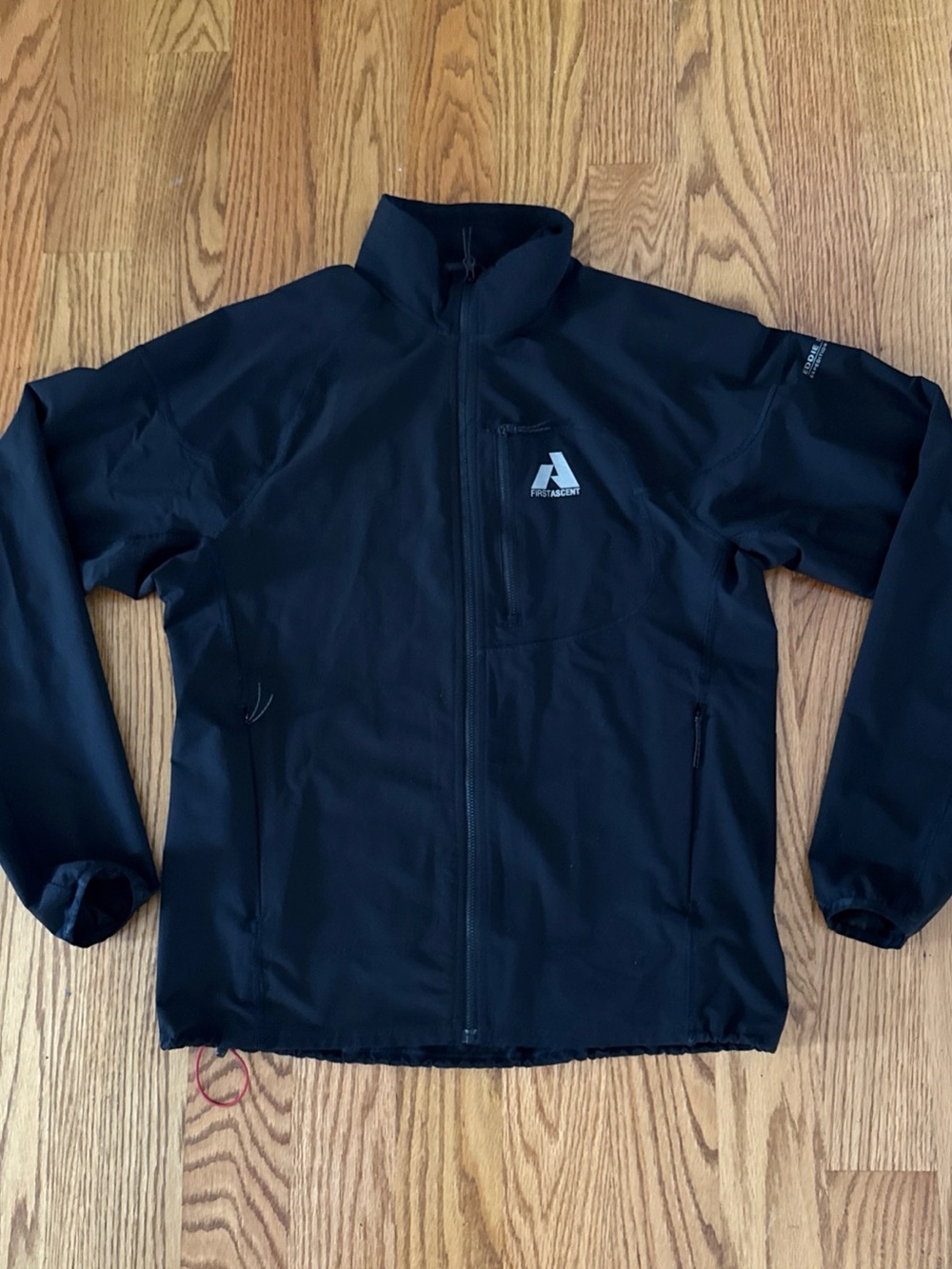 Eddie Bauer Black Men's Performance Jacket with Chest Logo